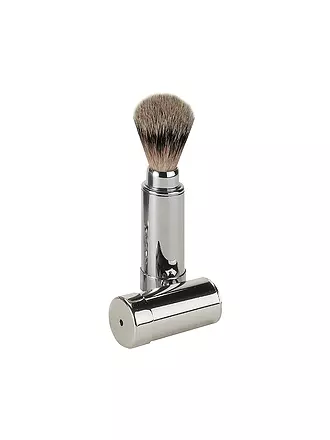 ERBE | Brocha de afeitar de viaje de pelo de tejón | 